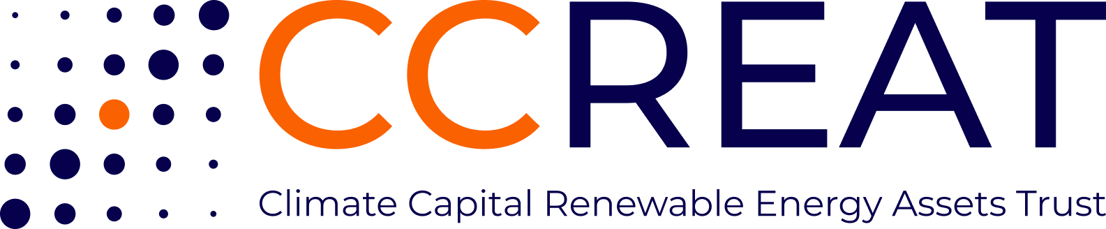 CCREAT Logo Blue and Orange